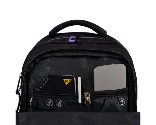 Рюкзак шкільний Yes Purple Hearts TS-48 (559923)