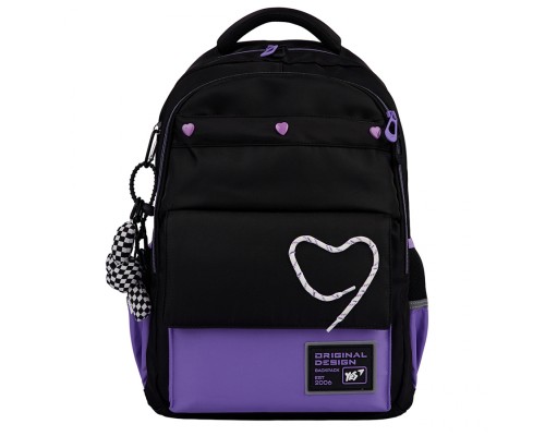 Рюкзак шкільний Yes Purple Hearts TS-48 (559923)