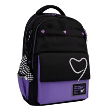 Рюкзак шкільний Yes Purple Hearts TS-48 (559923)