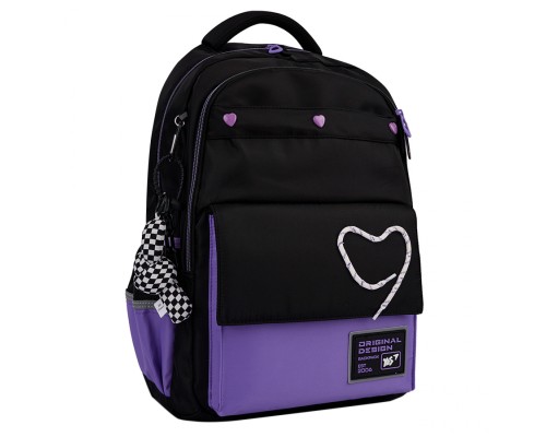 Рюкзак шкільний Yes Purple Hearts TS-48 (559923)