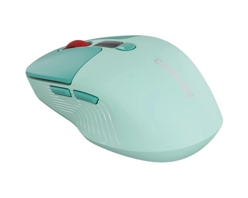 Мишка Canyon MW-26 LCD Silent Wireless/Bluetooth Green (CNS-CMSW26GR)