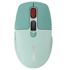 Мишка Canyon MW-26 LCD Silent Wireless/Bluetooth Green (CNS-CMSW26GR)