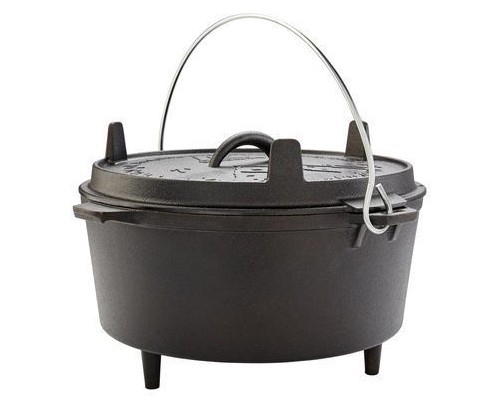 Котел туристичний Groenberg Askja Pot 30 cm / 7 L Black (266017) (DAS303244)