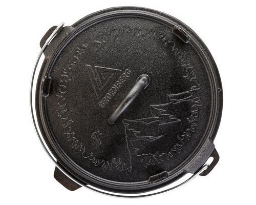 Котел туристичний Groenberg Askja Pot 30 cm / 7 L Black (266017) (DAS303244)