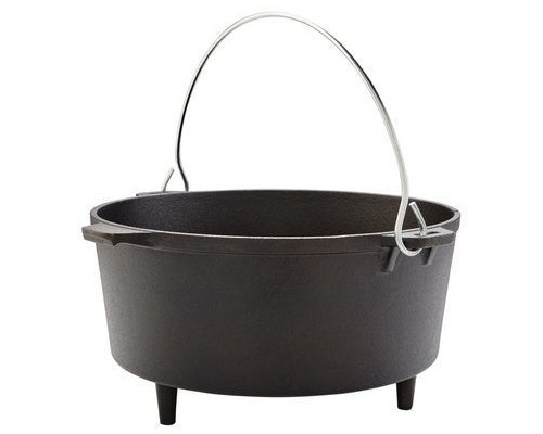 Котел туристичний Groenberg Askja Pot 30 cm / 7 L Black (266017) (DAS303244)