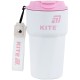 Термокружка Kite 450 мл біло-рожева (K25-1220-3)