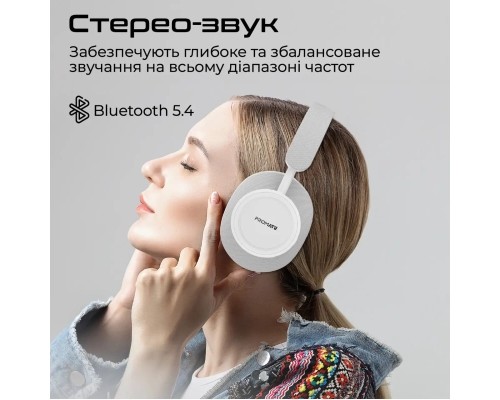 Навушники Promate Takt White (takt.white)