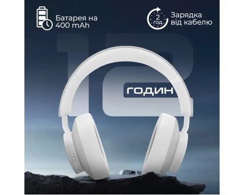 Навушники Promate Takt White (takt.white)