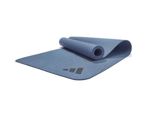 Килимок для йоги Adidas Yoga Mat ADYG-10001PI Уні 173 х 61 х 0,4 см синій (885652026635)