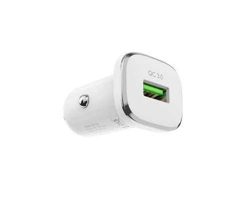 Зарядний пристрій BOROFONE BZ12A USB + cable USB to USB-C 1.0m White (BZ12A/TCW)