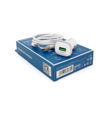 Зарядний пристрій BOROFONE BZ12A USB + cable USB to USB-C 1.0m White (BZ12A/TCW)