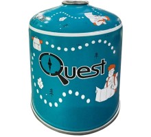 Газовий балон Quest 450 г різьбове з'єднання (Q-G450)