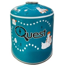 Газовий балон Quest 450 г різьбове з'єднання (Q-G450)