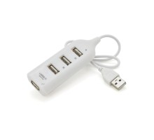 Концентратор Voltronic USB 2.0 to 4xUSB white (DNS-HUB4-OW)