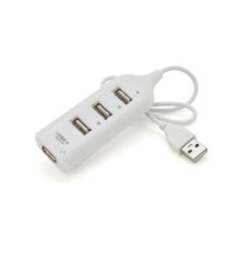 Концентратор Voltronic USB 2.0 to 4xUSB white (DNS-HUB4-OW)