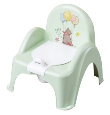 Горщик Tega Baby FOREST FAIRYTALE стілець light green (FF-007-112)