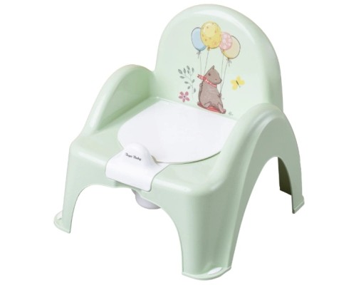 Горщик Tega Baby FOREST FAIRYTALE стілець light green (FF-007-112)
