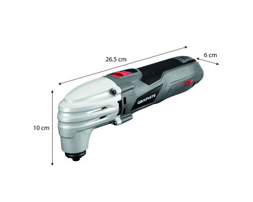 Гравер Graphite 250W, 15000-21000об/хв, кейс (59G023)