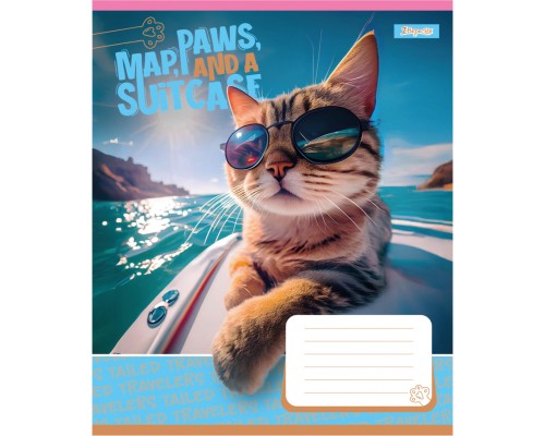 Зошит 1 вересня Travelers А5 24 аркушів лінія (768143)