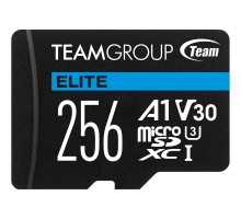 Карта пам'яті Team 256GB microSDXC class 10 UHS-I U3 V30 A1 Elite (TEAUSDX256GIV30A103)
