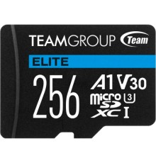Карта пам'яті Team 256GB microSDXC class 10 UHS-I U3 V30 A1 Elite (TEAUSDX256GIV30A103)