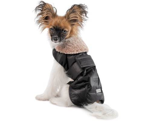 Попона для тварин Pet Fashion Ted XS2 чорно-сіра (4823082443178)
