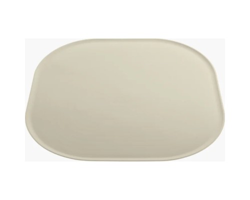 Килимок під миски Fiboo Антиковзкий 32х32 см бежевий (FIB0273)