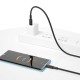 Дата кабель USB-C to USB-C 1.0m 100W braided black XO (NBQ199_С_Black)