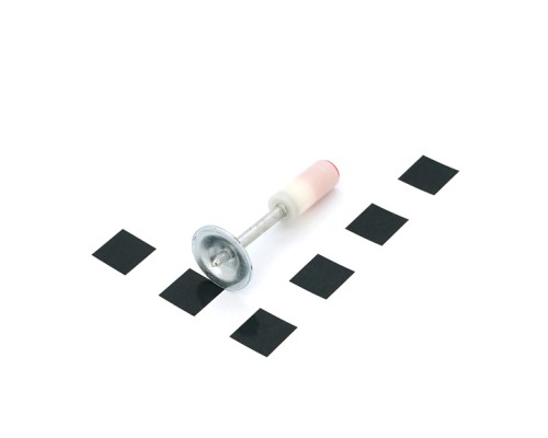 Цвяхи Voltronic монтажні піроксилінові, 7.3x27мм, кругла шайба 16мм, 200 шт (YT-PMN27R)