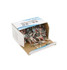 Цвяхи Voltronic монтажні піроксилінові, 7.3x27мм, кругла шайба 16мм, 200 шт (YT-PMN27R)