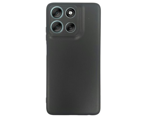 Чохол до мобільного телефона BeCover Silicone Motorola Moto G56 Black (713766)