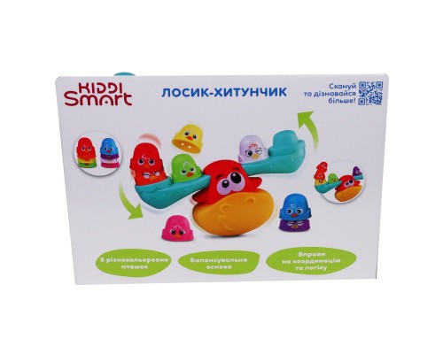 Розвиваюча іграшка Kiddi Smart балансир – Лосик-хитунчик (4553-KS)