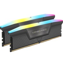 Модуль пам'яті для комп'ютера DDR5 64GB (2x32GB) 5600 MHz Vengeance RGB Corsair (CMH64GX5M2B5600Z40K)