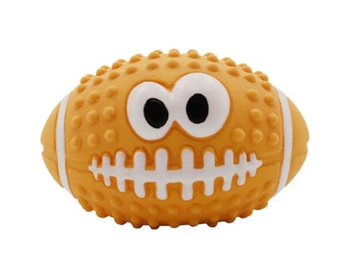 Іграшка для собак MISOKO&CO М'яч для регбі помаранчевий 7.5 см (BEIRJ00916)