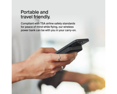 Батарея універсальна Belkin 8000mAh MagSafe Wireless Qi2 Black (BPD007BTBK)