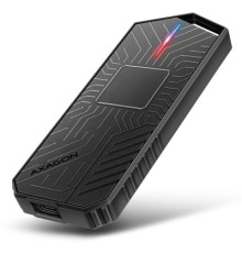 Кишеня зовнішня AXAGON USB-C 10Gbps metal box for M.2 NVMe & SATA SSD GAME (EEM2-GAM)