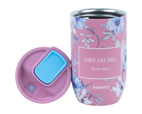 Термокружка Axent 350 мл Blue Elegance (8721-7-A-PPS)