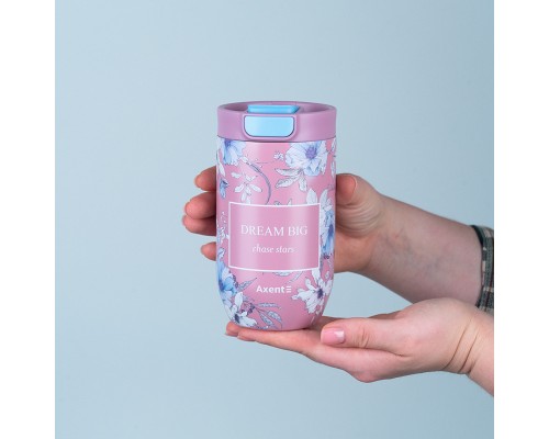 Термокружка Axent 350 мл Blue Elegance (8721-7-A-PPS)
