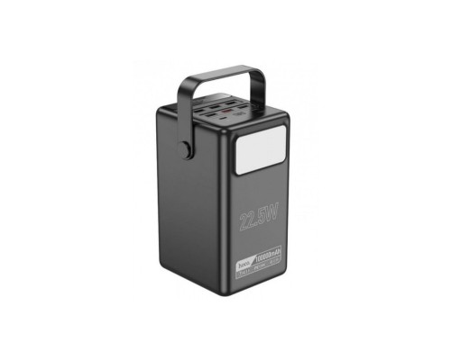 Батарея універсальна HOCO 100000mAh Endure 22.5W PD, QC, LED Lamp, Black (DB03 / 714721)