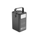 Батарея універсальна HOCO 100000mAh Endure 22.5W PD, QC, LED Lamp, Black (DB03 / 714721)