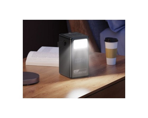Батарея універсальна HOCO 100000mAh Endure 22.5W PD, QC, LED Lamp, Black (DB03 / 714721)