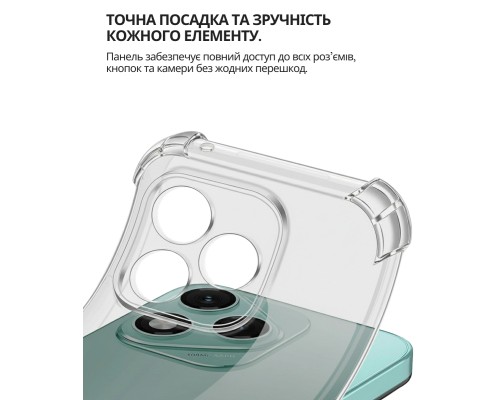 Чохол до мобільного телефона BeCover Anti-Shock Honor 400 Lite Clear (714711)
