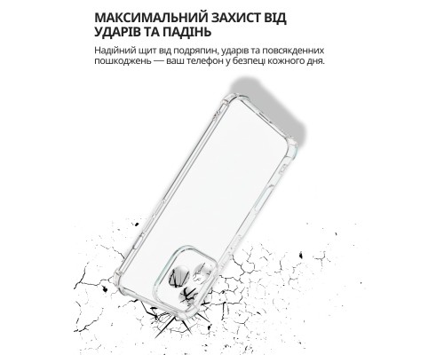 Чохол до мобільного телефона BeCover Anti-Shock Honor 400 Lite Clear (714711)