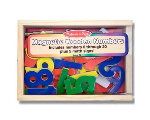 Розвиваюча іграшка Melissa&Doug Магнитные деревянные цифры (MD449)