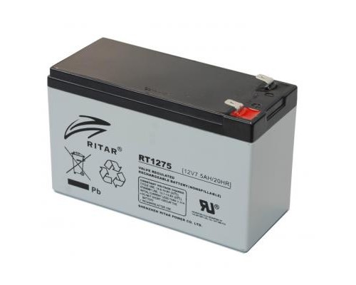 Батарея до ДБЖ Ritar AGM RT1275, 12V-7.5Ah (RT1275) 