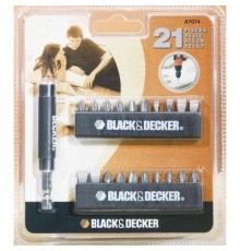 Набір біт Black&Decker A7074-XJ 21 предм. (A7074)