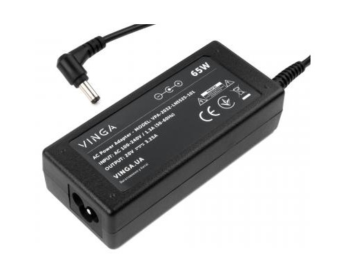 Блок живлення до ноутбуку Vinga Lenovo 65W 20V 3.25А 5.5*2.5 (VPA-2032-LN5525-101)