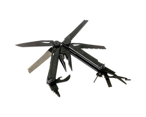 Мультитул Leatherman WAVE PLUS BLACK, синтетический чехол, карт. коробка (832526) Мультитул Leatherman WAVE PLUS BLACK, синтетический чехол, карт. коробка (832526)