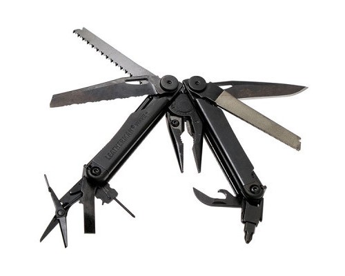 Мультитул Leatherman WAVE PLUS BLACK, синтетический чехол, карт. коробка (832526) Мультитул Leatherman WAVE PLUS BLACK, синтетический чехол, карт. коробка (832526)