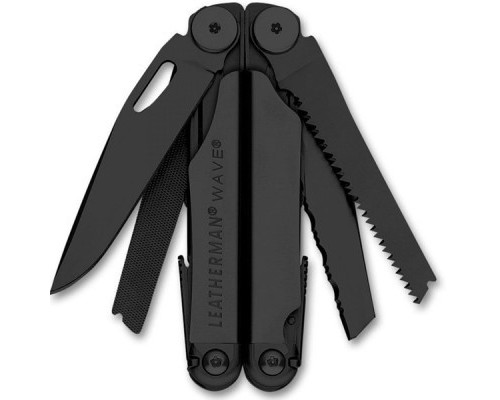 Мультитул Leatherman WAVE PLUS BLACK, синтетический чехол, карт. коробка (832526) Мультитул Leatherman WAVE PLUS BLACK, синтетический чехол, карт. коробка (832526)